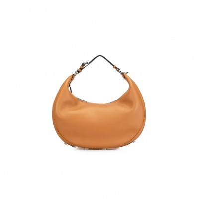 FENDI LEATHER FENDIGRAPHY HOBO BAG  (29*24.5*10cm)